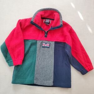 Vintage Sport Color Block Pullover 4t